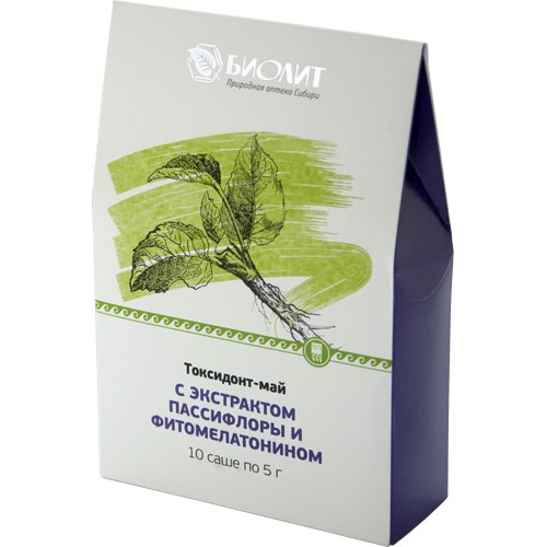 Купить Токсидонт-май с экстрактами пассифлоры и фитомелатонином  г. Иркутск  